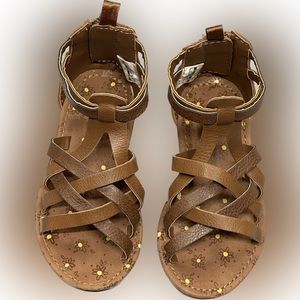 New CARTER’S Toddler Gladiator Sandals SIZE 6